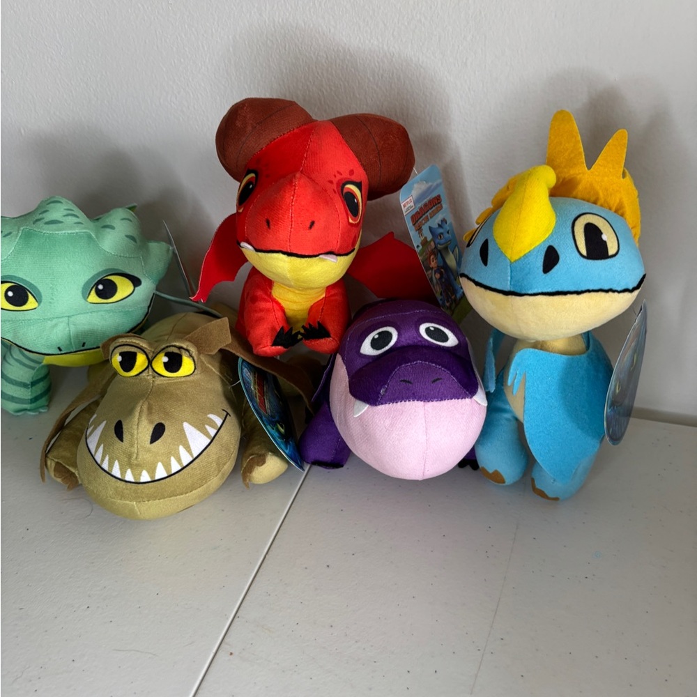 How to Train Your Dragon Plush Toy Set